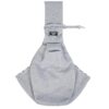 Crossbody breathable dog folding pet bag with large capacity pet supplies portable cat bag for outdoor use