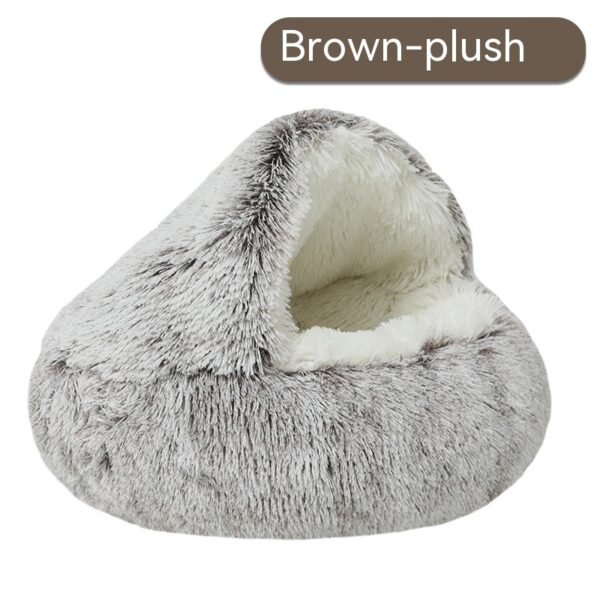 94a9766f-9c20-4107-95dd-528f164b3118_trans.jpeg Pet Cat Bed Semi Enclosed Dog House