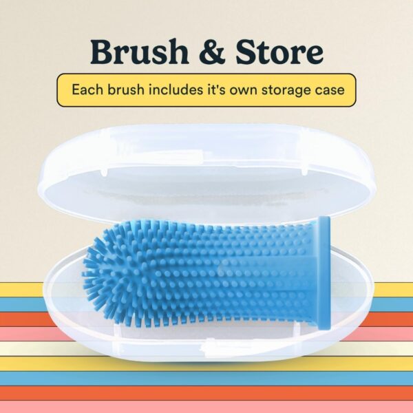 94d0297c-ebac-4be0-8f82-a00c52efa15c.jpg Dog Toothbrush, 360 Dog Tooth Brushing Kit, Finger Toothbrush, Cat Tooth Brush, Teeth Cleaning, Pet Tooth Brush For Small Large Pets