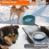 95164670-164d-4f4d-b1d0-754721013bd2.jpg 1Pc Heated Water Bowl For Dog Cat 74.4OZ Heating Water Dish IP67 Waterproof Thermal Water Bowl Heated Pet Bowl Dog Cat Water Feeder Bowl For Dog Cat Rabbit Pet