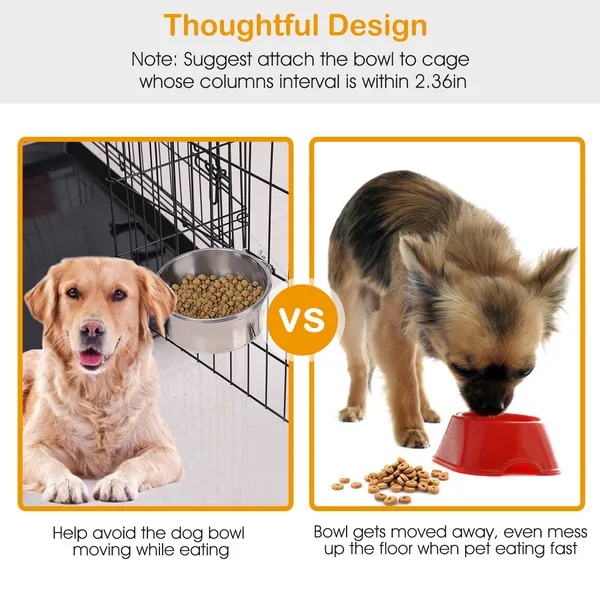954554b6-8e70-4153-b349-de764882ef58.jpg Detachable Pet Cage Food Water Bowl With Clamp Holder