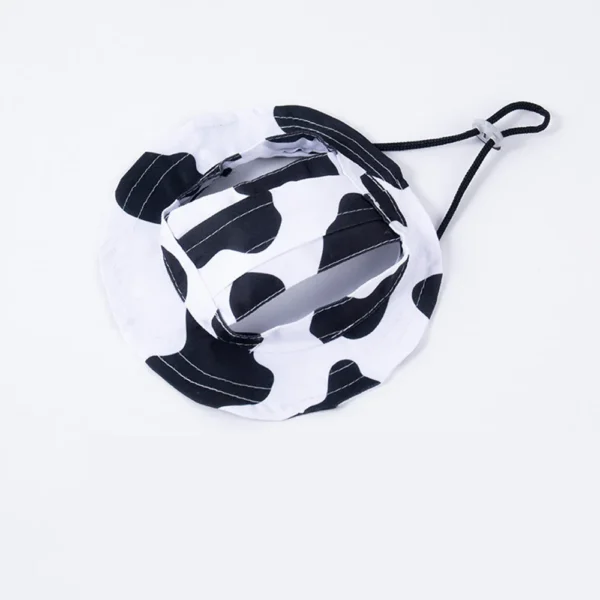 587813847 Fashion Dog Hat Adjustable Pet Bucket Hats with Ear Holes Summer Outdoor Round Brim Sun Hat for Samll Dogs Cats Pet Supplies
