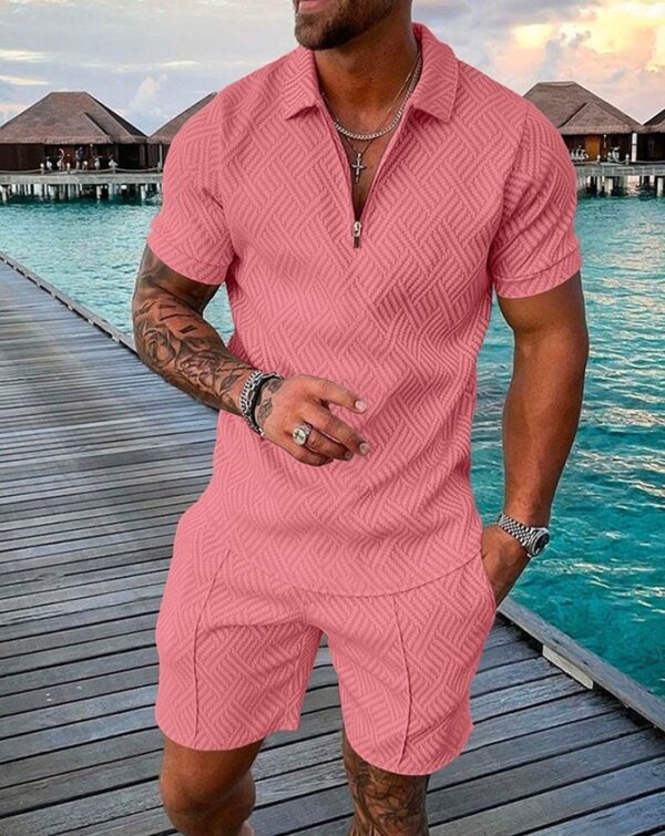 95ec67a5-8306-4d20-8397-6ab6a6d1f19c.jpg Polo Shirt Sports Short Sleeve Shorts Suit For Men