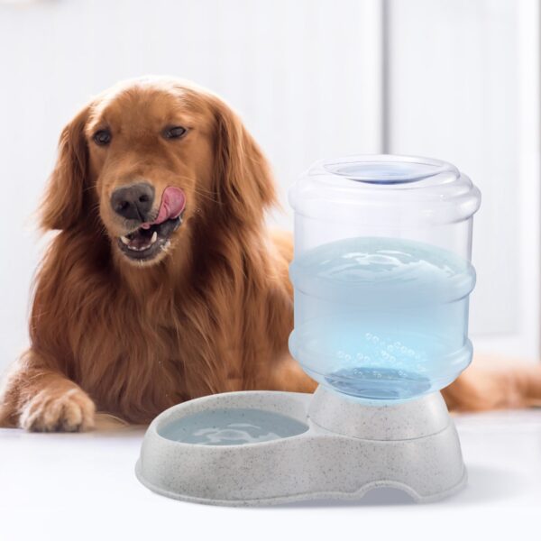 9617f86f-bc86-45fa-82ca-c627829140b5.jpg 3.5L 1Gal Pet Water Dispenser Self-Dispensing Gravity Pets Water Feeder Automatic Pet Waterer Cat Dog
