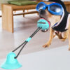 587691060 Dog Food Toys - Silicone Suction Interactive Chew Toy, Dental Cleaning Chew Brush for Puppy Teething & Pet Feeding Supplies