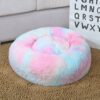 587634926 Pet Nest Warm Soft Plush Sleeping Bed Pad Kennel Breathable Dog Cat House Pet Bed Dog house Animals Supplies