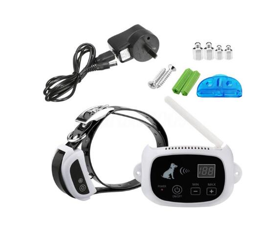 587636223 Wireless Electric Dog Pet Fence Containment System Transmitter Collar Waterproof LCD Display Dog Fence Safety Pet Supplies