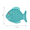 587691263 Fish Shape Silicone Bowl Dog Lick Mat Slow Feeding Food Bowl For Small Medium Dogs Puppy Cat Treat Feeder Dispenser Pet Supplies
