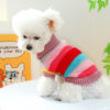 9aaddb18-7bb7-4434-a6ab-4e785aa249c3.jpg Pet Ring Comfortable Color Stripes Colorful Sweater