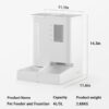 9bd2eb39-324c-4678-a63b-5c37278a16e2.jpg Waithem WiFi Automatic Pet Feeder & Waterer 2-in-1 Set App-Controlled, 2-Week Capacity, Detachable &Washable, Moisture-Proof