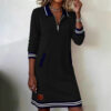 9c5d1a50-d30a-4e17-99f5-64d3deae594f.jpg Casual Sports Dress Fashion Lapel Zipper Pockets Long Sleeve Dresses For Women Clothing