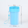 587814501 Paw Plunger Pet Paw Cleaner Soft Silicone Foot Cleaning Cup Portable Cats Dogs Paw Clean Brush Home Practical Supplies