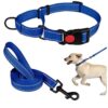 Collar Pet Supplies Nylon Collar Adjustable Traction Rope Reflective Collar Set Dog Leash