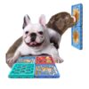 Pet supplies dog slow treater  food bowl choking prevention slow food bowl licking plate