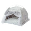 Cat Kennel Summer Cat Tent Cat House Semi Enclosed Pet Bed Four Seasons Dog Kennel Villa Bed Supplies