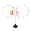 Suction cup cat toy stick that can be attached and held with steel wire multi head interchangeable cat toy and pet supplies