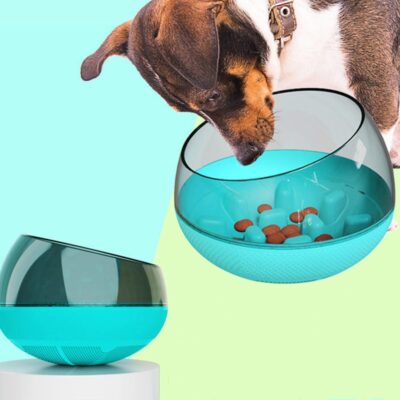 587814416 Pet Dog Bowls Puppy Slow Down Eating Feeding Bowl Dish Bowel Prevent Choking Obesity Dogs Supplies