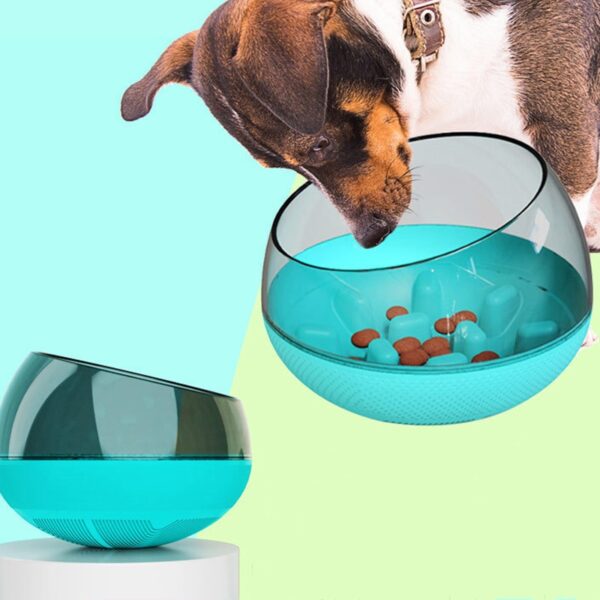 587814416 Pet Dog Bowls Puppy Slow Down Eating Feeding Bowl Dish Bowel Prevent Choking Obesity Dogs Supplies