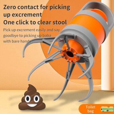 587898459 Pet cleaning supplies cartoon toilet clip outdoor poop shovel pet toilet pickup