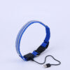 587638191 Pet Supplies LED Flash Dog Collar Nylon Translucent Double Fiber Medium Large Neck Usb Luminous Collar