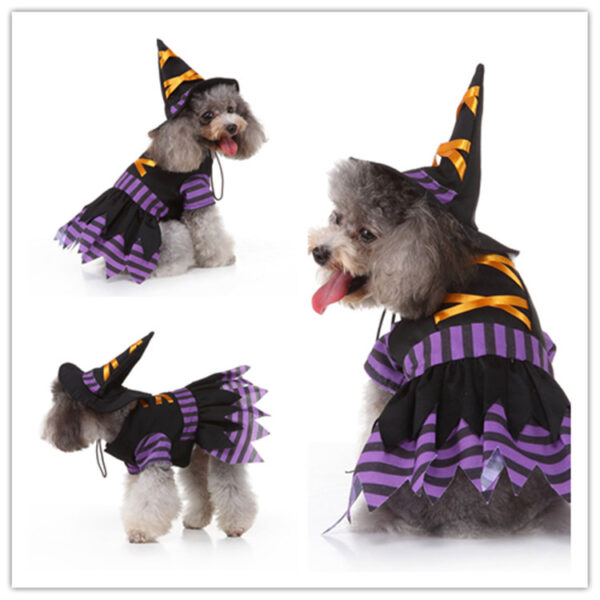 587621215 Christmas Pet Supplies Dog Clothes Halloween Weird Alternative Pet Clothes Personalized Costume Pet Clothes