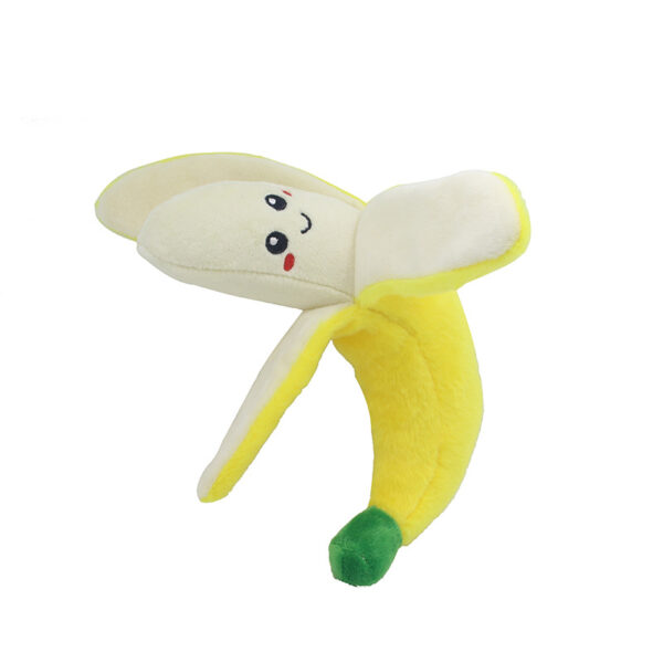 587814079 Pet Plush Sound Toys Fruits and Vegetables Dogs and Cats Educational Toys Supplies Cactus, Corn, Eggplant