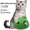 587689698 New Cat Toy Pop Play Pet Toy Ball POP N PLAY Cat Scratching Device Funny Traning Cat Toys For Cat Sharpen Claw Pet Supplies