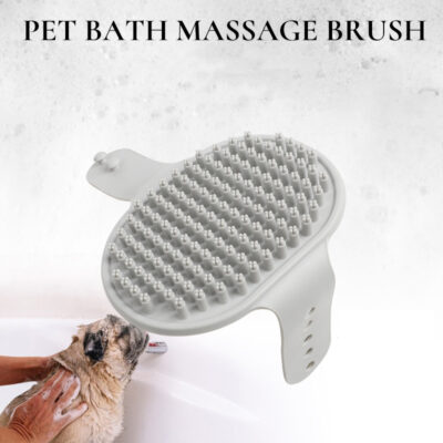 587813275 Pet Bath Gloves Dog Massage Brush Pet Bath Brush Cat Hair Removal Brush Bath Pet Supplies