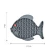 587691265 Fish Shape Silicone Bowl Dog Lick Mat Slow Feeding Food Bowl For Small Medium Dogs Puppy Cat Treat Feeder Dispenser Pet Supplies
