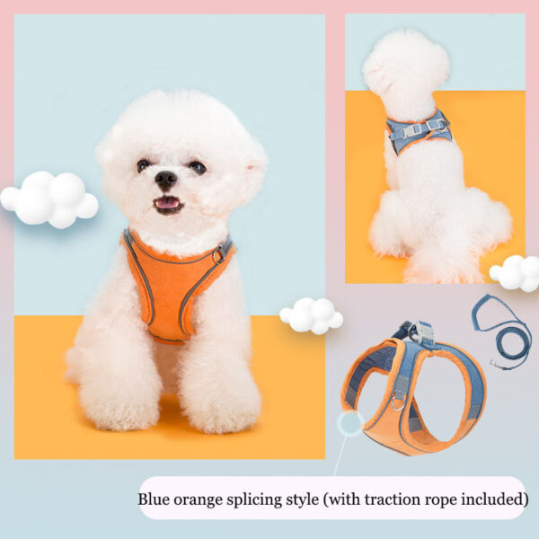 587637339 Pet leash vest style cat universal chest strap dog chain dog supplies for walking cats and dogs rope