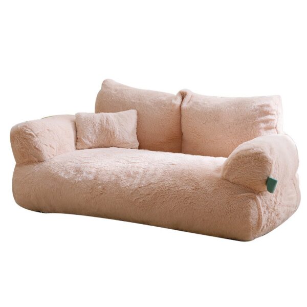 587813704 Luxury Cat Bed Sofa Winter Warm Cat Nest Pet Bed For Small Medium Dogs Cats Comfortable Plush Puppy Bed Pet Supplies