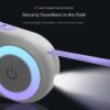 587639678 Dog walking rope with LED light automatic retractable traction rope non gripping dog traction rope pet supplies
