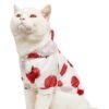 Summer New Pet Cat Supplies Shirt Dog Sun Protection Clothing With Hood Thin Section Breathable Fruit Printing Sun Protection Clothing