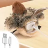 Cat toys touch sense sound teasing cat sticks plush simulation birds pet supplies grind teeth self pleasure relieve boredom