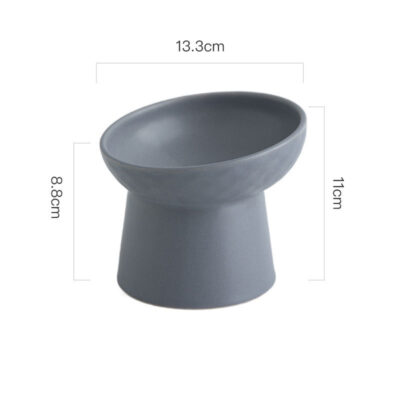 587637311 Anti overturning cat food bowl pet supplies cat water bowl rice bowl