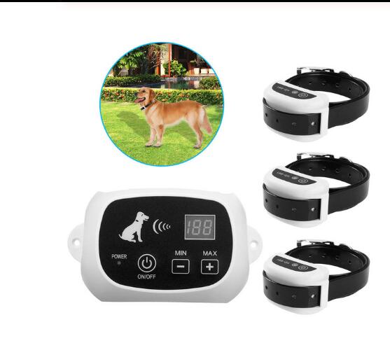 587636224 Wireless Electric Dog Pet Fence Containment System Transmitter Collar Waterproof LCD Display Dog Fence Safety Pet Supplies