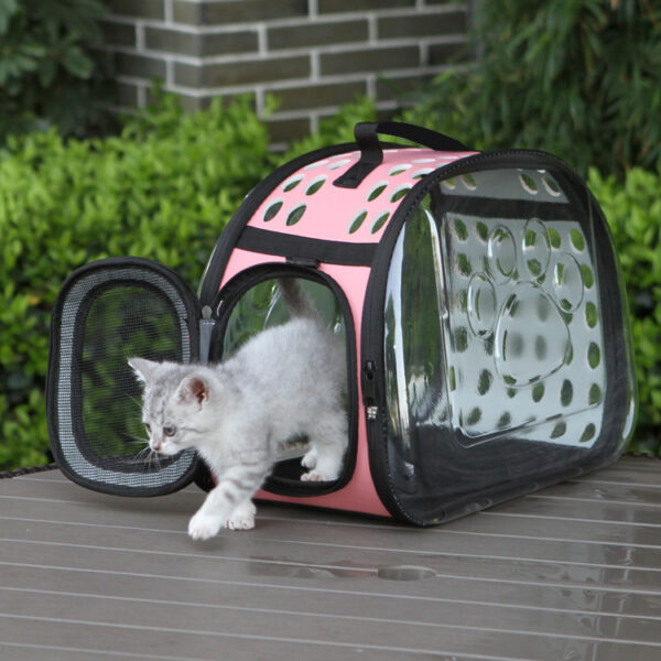 587625616 Pet Supplies New Pet Bag Transparent Bag Cat Bag Space Capsule Pet Backpack Portable Pet Out Bag
