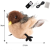 Cat toys touch sense sound teasing cat sticks plush simulation birds pet supplies grind teeth self pleasure relieve boredom