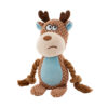 587813875 Pet plush sound cotton rope toy fox frog pig dog interactive tug of war training supplies
