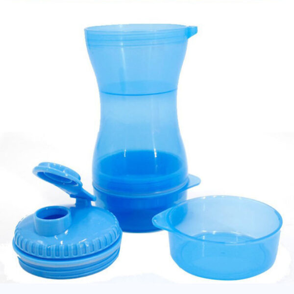 587814643 Pet Water Cup Outdoor Travel Portable Water Bottle Water Food Cup Dual-Use Cup Drinking Bottle Cats And Dogs Drinking Supplies