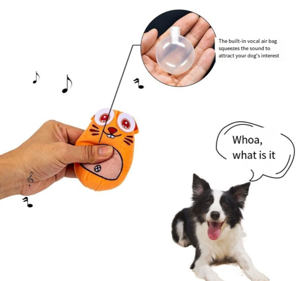 Dog Toy Hidden Food Set with Sound and Bite Resistance Interactive Puzzle and Self Help to Relieve Puzzle Pet Supplies
