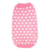 Autumn And Winter New High Quality Pet Sweater Cute Heart Pattern Dog Clothes Pet Supplies
