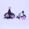 587813831 Little Pet Halloween Party Dress Up Supplies Guinea Pig Lizard Rabbit Hat Climbing Pet Kuromi Puffy Skirt
