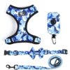 Dog Traction Rope Suit Camouflage Printed Chest Strap Dog Rope Pet Supplies