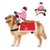 587632947 Pet Cowboy Horse Riding Transfiguration Pet Supplies Clothing Cospaly Halloween Dog Clothes
