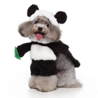 587633006 Cosplay Pet Supplies Panda Stand Up Funny Dog Clothes Upright Panda Dress Up Pet Panda