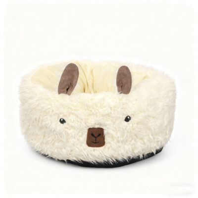587693139 Dog Bed Winter Warm Half-Enclosed Dog Bed Pet Nest Dog Pad Pet Dog House Pet Bed Pet Enclosure