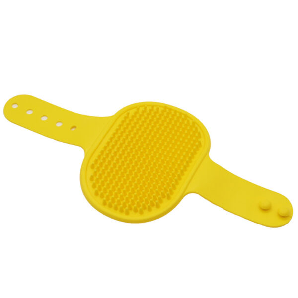 587634477 Soft Rubber Dog Cat Brush Pet Bath Silicone Comb Massage Comb Hair Remover Pet Supplies Dog Grooming Wash Cleaning Equipment
