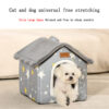 House Type Pet Cat Nest Four Seasons Universal Pet Nest Cat Nest Dog Nest Pet Supplies Can Be Removed and Washable