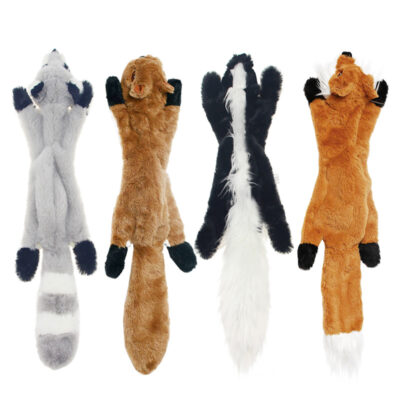 587633115 Pet Supplies Dog Simulation Animal Leather Shell Toy 45cm Pet Sound Plush Toy